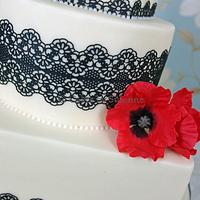 Poppies and Lace