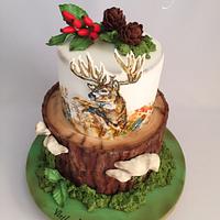 Deer hunting cake 