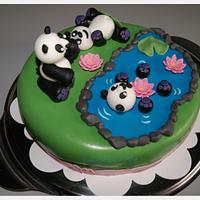 Panda cake