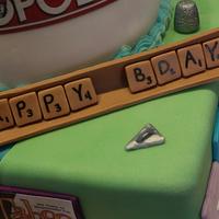 Board Game Cake