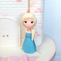 Princess Castle with Modelling Paste Figurines