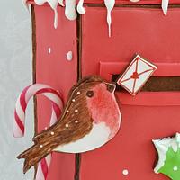 Gingebread House Challenge - Christmas post box
