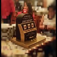Slot machine - jackpot cake