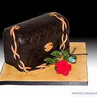 Chanel Purse Cake 