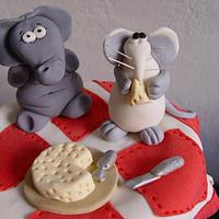 Rat and Elefant Cake.