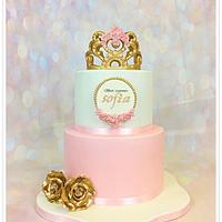 Princess cake gold