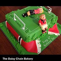 Football cake ..