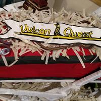 Yukon Quest Dogsled Race Banquet Cake
