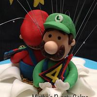 Super Mario brothers cake
