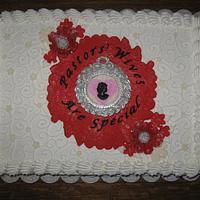 Pastors' Wives Appreciation Cake