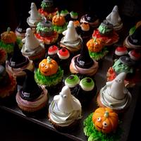 Halloween "not so scary" cupcakes