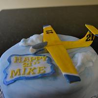 Air Force Glider cake 