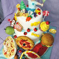 food cake
