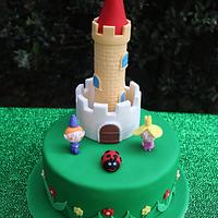 Ben and Holly's Little Kingdom Cake - My first Novelty - CakesDecor