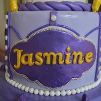 Sofia the First themed cake