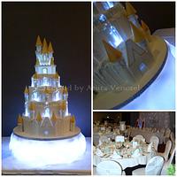 Castle Wedding cake