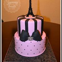 Paris Inspired Cake!
