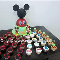 Mickey Mouse Club House Cake..