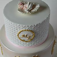 Christening cake