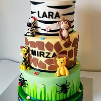 Animals cake 