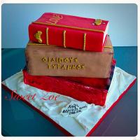 Books Cake