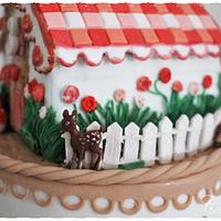Little Red Riding Hood cake