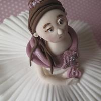 Ballerina Cake. Totally inspired by Debbie Brown's, Enchanted cakes 