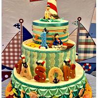 Sailor Theme Cake