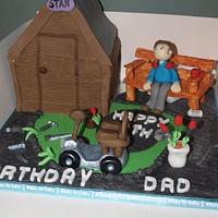 85th Shed Birthday cake