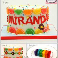 Candy Decorated Cake
