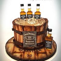 Jack Daniel's cake 