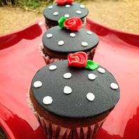 Triple Choco Surprise Cupcakes 