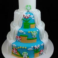 Super Mario Weddingcake