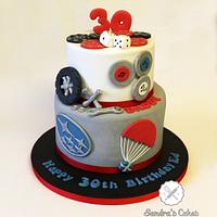 Captain America Minion - cake by Sandra's cakes - CakesDecor