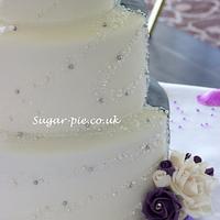 Bride and Groom wedding cake