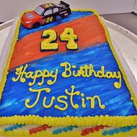 Jeff Gordan Birthday cake
