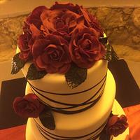 Courtney Wedding cake