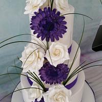 Weddingcake purple
