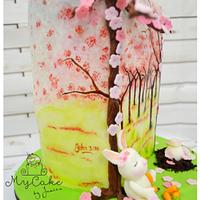 Cherry blossom ~ Easter / spring cake