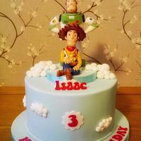 Woody and Buzz Lightyear Cake