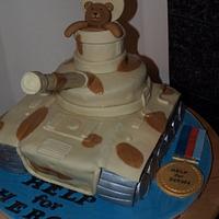 Help for Heroes Cake