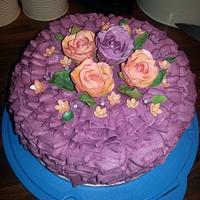 Ruffel cake