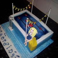Swimming Pool cake