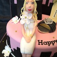 Sex and the city cake 