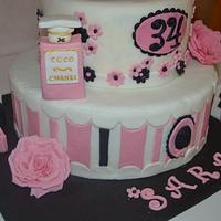 Chanel cake for Sara 