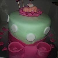 it's a girl cake
