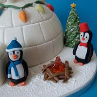 Christmas Igloo Cake