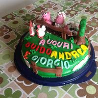 Animal cake