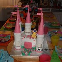 Castle cake for my little princess Fiona