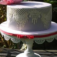Fleur Lace Fantasy Flower Cake